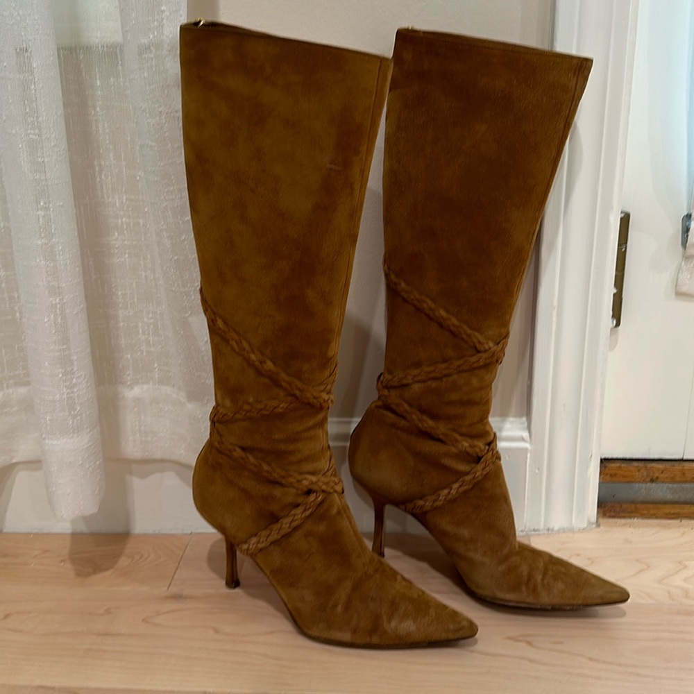 Stunning Suede Jimmy Choo Boots size 8.5